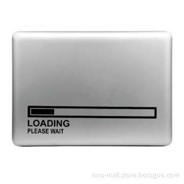 Top selling Loading Pattern Hat-Prince Removable skin sticker for MacBook Air